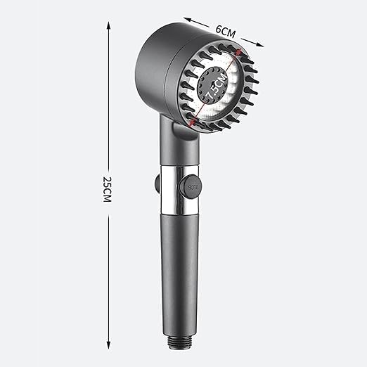 Turbocharged Shower Head (رأس دش مزود بشاحن توربيني)