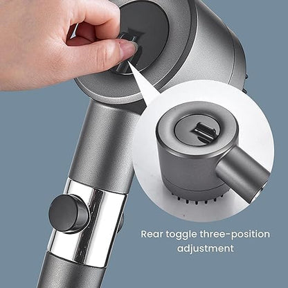 Turbocharged Shower Head (رأس دش مزود بشاحن توربيني)